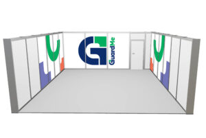GuardMe Trade Show Booth Designs - New Rebrand