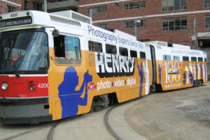 Henry's Street Car Wrap Design